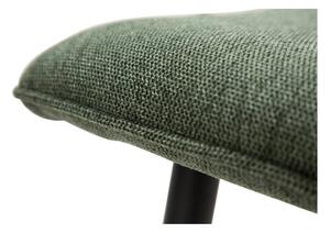 Scaun cu picioare din oțel DAN-FORM Join, verde, înălțime 93 cm