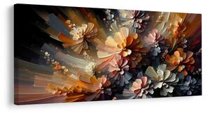 Tablou explozii florale abstracte