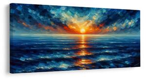 Tablou razele soarelui pe mare