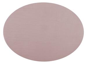 Suport farfurie din piele reciclată ZicZac Titan, 33 x 45 cm, roz