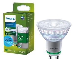 Bec LED Philips ULTRAEFFICIENT PAR16 GU10, 1,2 W, 230 V, 4000 K
