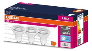 SET 3x bec LED Osram PAR16 GU10/6,9W/230V 4000K