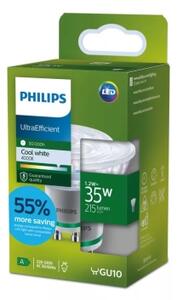 Bec LED Philips ULTRAEFFICIENT PAR16 GU10, 1,2 W, 230 V, 4000 K