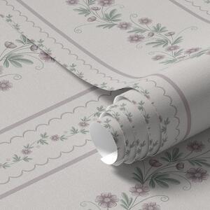 Tapet Dungi delicate cu flori de lavandă, vintage, Tapet flori, a00671 : Uwalls.ro