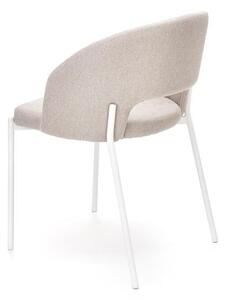 Scaun de sufragerie Kristopher (bej + alb). 1039665