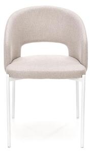 Scaun de sufragerie Kristopher (bej + alb). 1039665
