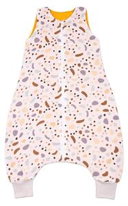 Sac de dormit cu picioare de vara din muselina 2-4 ani Kidizi Stone, 0.5 tog