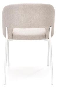 Scaun de sufragerie Kristopher (bej + alb). 1039665
