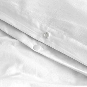 Lenjerie de pat din bumbac pentru copii Happy Friday Basic, 100 x 120 cm, alb