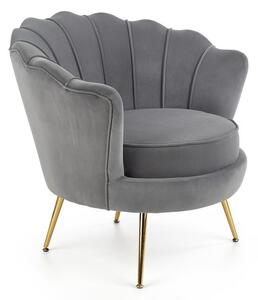 Fotoliu relax Altha (gri + Auriu). 1039465