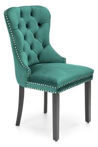 Scaun de sufragerie Minety (smaragd + negru). 1039713