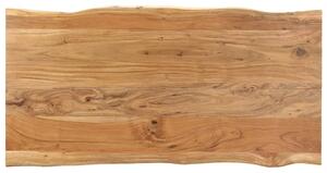 Masă de bucătărie, 154x80x76 cm, lemn masiv de acacia