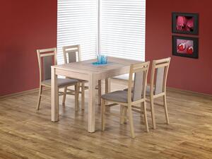 Masă de sufragerie extensibilă 118-158 cm Mauric (stejar sonoma) (pentru 4 6 persoane). 1047995