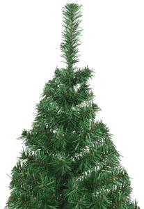 Pom de Crăciun artificial cu ramuri groase, verde, 180 cm, PVC