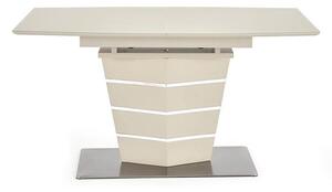 Masă de sufragerie extensibilă 140-180 cm Suena (alb + argintiu) (pentru 6 8 persoane). 1048600