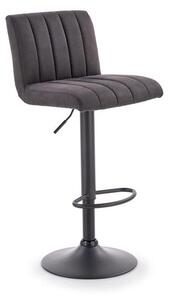 Scaun tip bar Harriet (Gri + Negru). 1048598