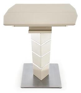 Masă de sufragerie extensibilă 140-180 cm Suena (alb + argintiu) (pentru 6 8 persoane). 1048600