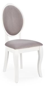 Scaun de sufragerie Velly (Alb + Gri). 1048927