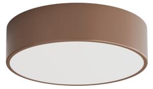 Brilagi - Plafonieră de baie cu senzor CLARE 2xE27/24W/230V diam. 30 cm maro IP54