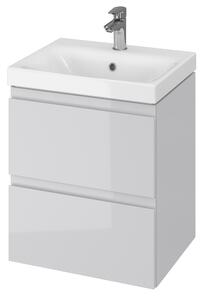 Set dulap Cersanit Moduo S590-011-ECO, lavoar Cersanit Moduo K116-009-ECO