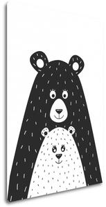 Impresi Obraz Bear black - 20 x 30 cm