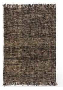 Covor din iută Flair Rugs Idris, 120 x 170 cm, negru