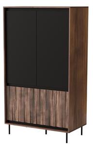 Dulap de haine Sting S1 (nuc + negru). 1092423