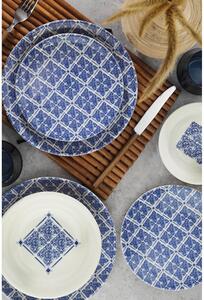 Set veselă 24 piese din gresie ceramică Kütahya Porselen Santorini