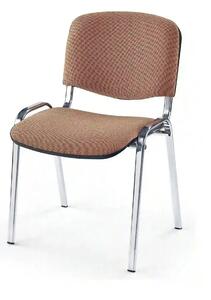 Scaun ISO C, bej, stofa clasic/metal, 53x55x82 cm