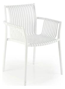 Scaun K492, alb, polipropilena, 60X56X84 cm