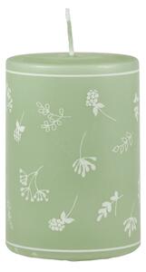 Lumânare Unipar Fleur, durată ardere 48 h, verde