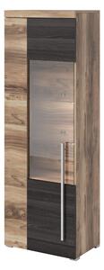 Vitrină Rogalo 05 (nuc satin) (D). Promo -12%. 1118130