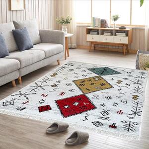 Covor tesut traditional, 200x300 cm, Boho-Tribal