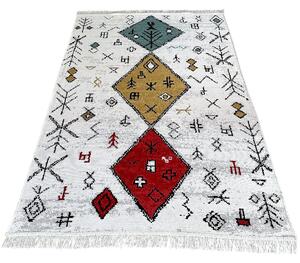 Covor tesut traditional, 80x200 cm, Boho-Tribal
