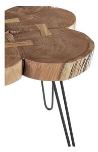 Măsuță auxiliară cu blat din lemn de acacia 50x50 cm Nandri – Premier Housewares