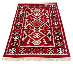 Covor Tesut Traditional, 2 fete, 80x300 cm, CTT526
