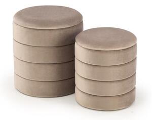 Set 2 buc. taburete Pachio (bej). 1092548