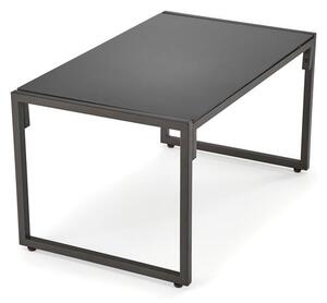 Mobilier de grădină Shadx (Negru + cappuccino). 1049551