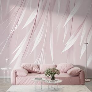Tapet Frunze subțiri atârnate, Fototapet Penele, w04703v4 : Uwalls.ro