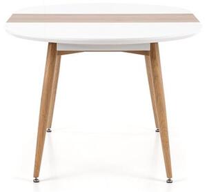 Masă de sufragerie extensibilă 120-200 cm Edgar (stejar san remo) (pentru 6 8 persoane). 1048021