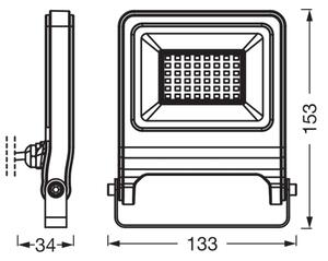 Osram - Proiector LED ENDURA, 30W, 230V, 3000K, IP65