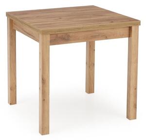 Masă de sufragerie extensibilă 80-160 cm Gampa (stejar craft) (pentru 4 6 persoane). 1049291