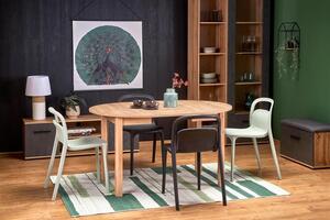 Masă de sufragerie extensibilă 102-142 cm Ralllon (stejar craft) (pentru 4 6 persoane). 1049297