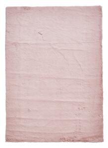 Covor Think Rugs Teddy, 80 x 150 cm, roz