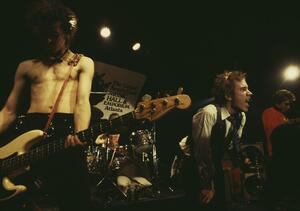 Fotografie The Sex Pistols in Atlanta, Bettmann