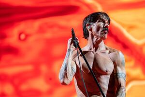 Fotografie Rock Band Red Hot Chili Peppers, Europa Press News