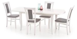 Masă de sufragerie extensibilă 160-240 cm Fanny (alb) (pentru 6 8 persoane). 1048672