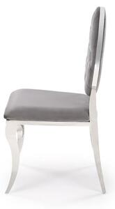 Scaun sufragerie Regino (gri + argintiu). 1123670
