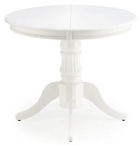 Masă de sufragerie extensibilă 90-124 cm Ferrara (alb) (pentru 4 persoane). 1048661