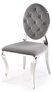 Scaun sufragerie Regino (gri + argintiu). 1123670